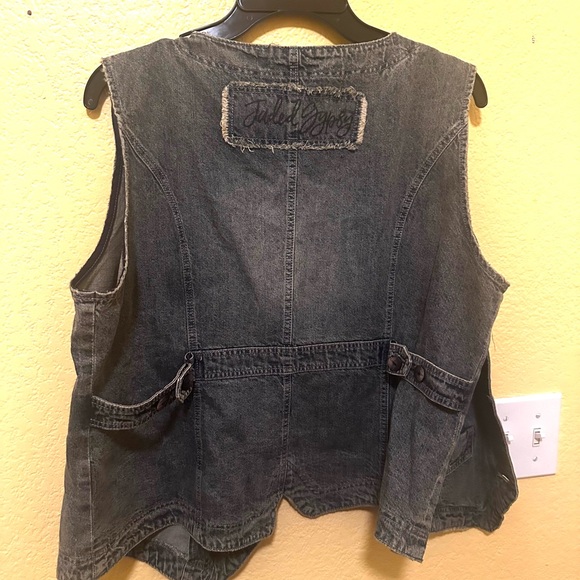 Jaded Gypsy chambray alluring dreams vest - Picture 6 of 6